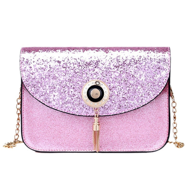 Women's one-shoulder bag fashion sequins stream wom
