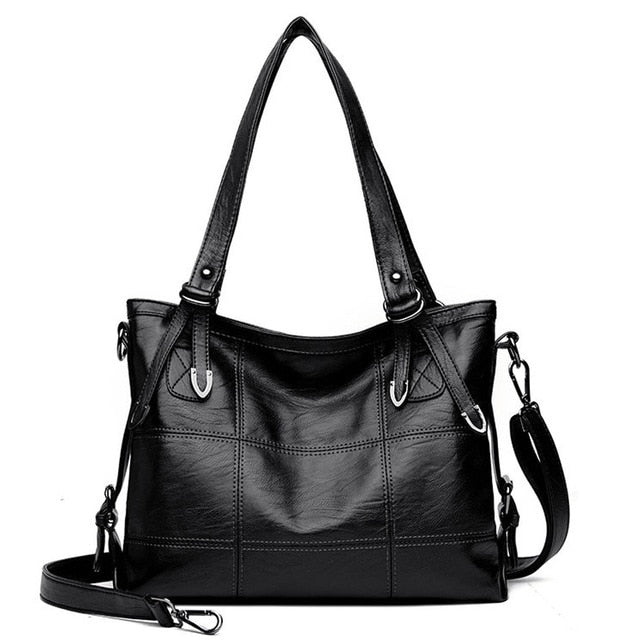 Style Large Women Fashion PU Leather Shoulder Bag