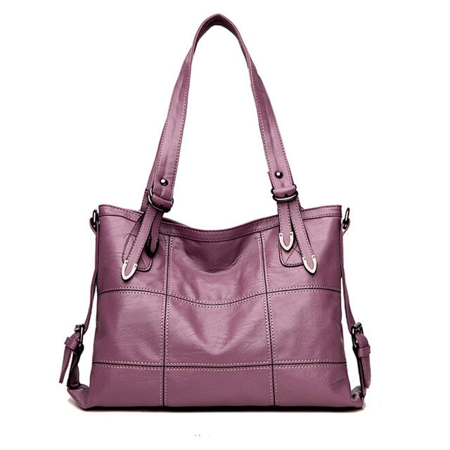 Style Large Women Fashion PU Leather Shoulder Bag