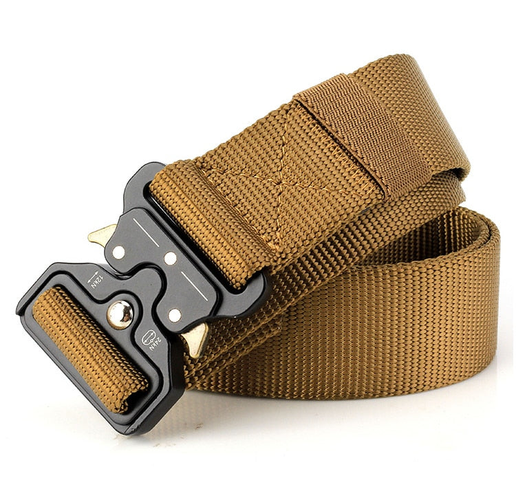 Men Brand Military Belt Quick Dry US Soldier Tactical Belt