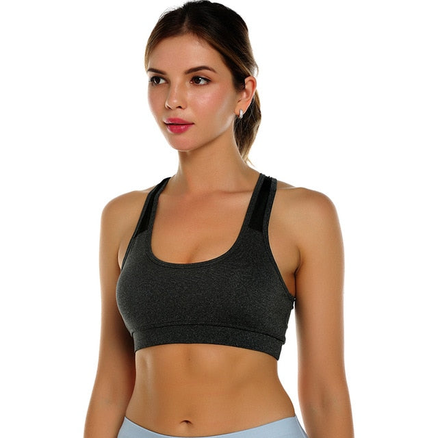 Women Fitness Yoga Sports Bra For Running Gym