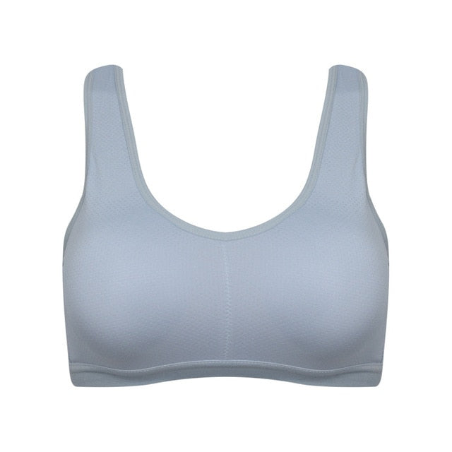 Breathable Sports Bra Hollow Out Side Striped Bras