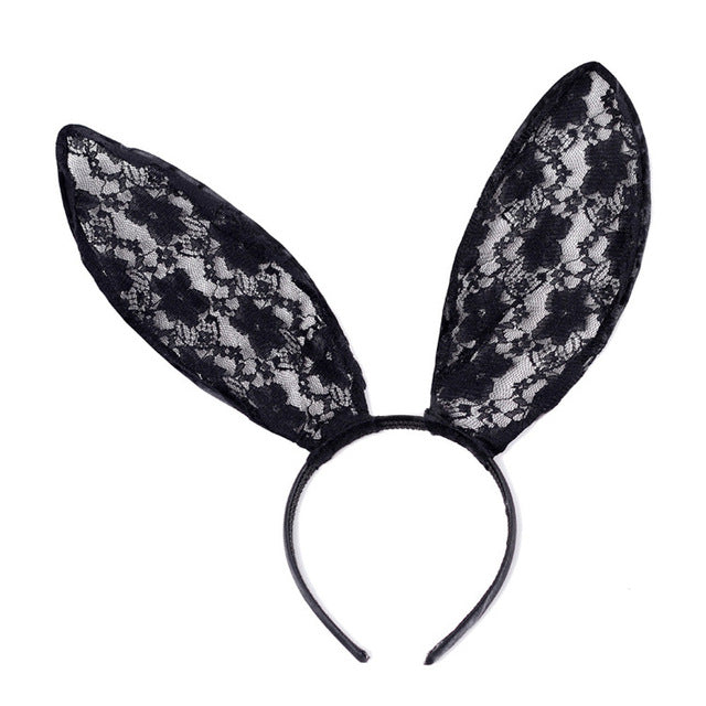 Sexy Female Rabbit Ears Hair Hoop Charm Accessories