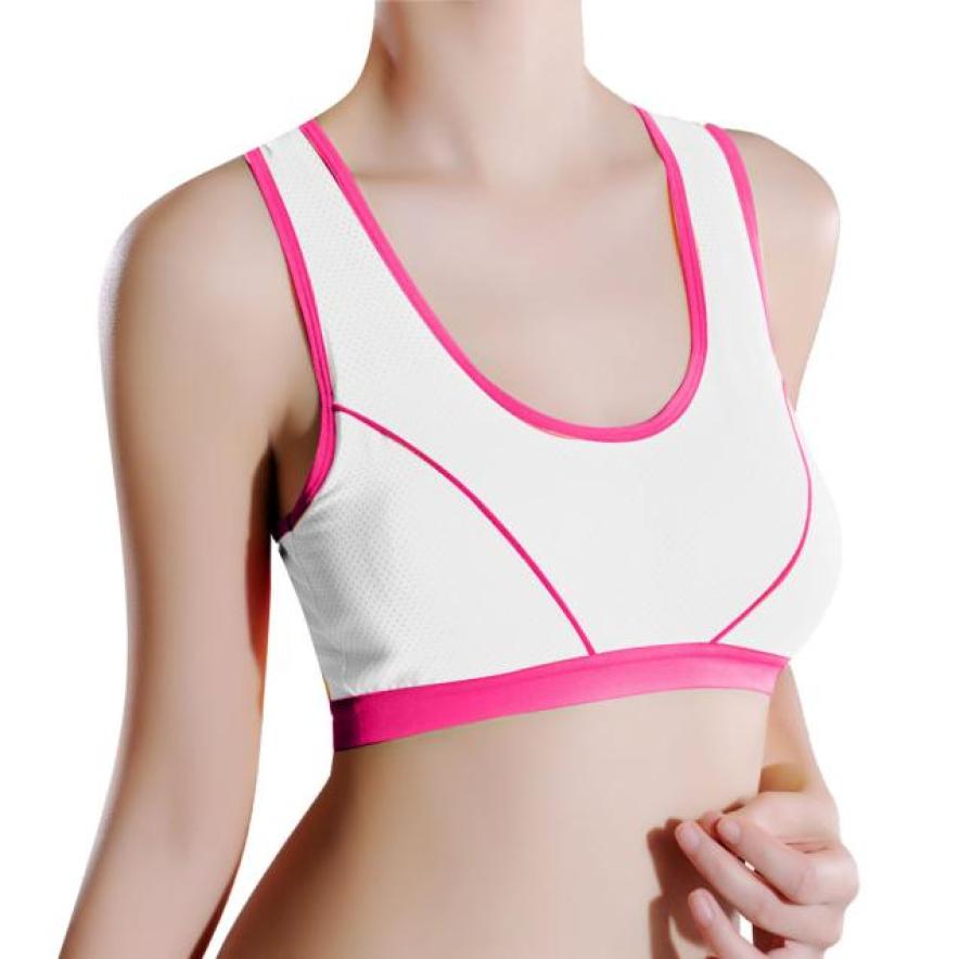 sport bra top running yoga sexy