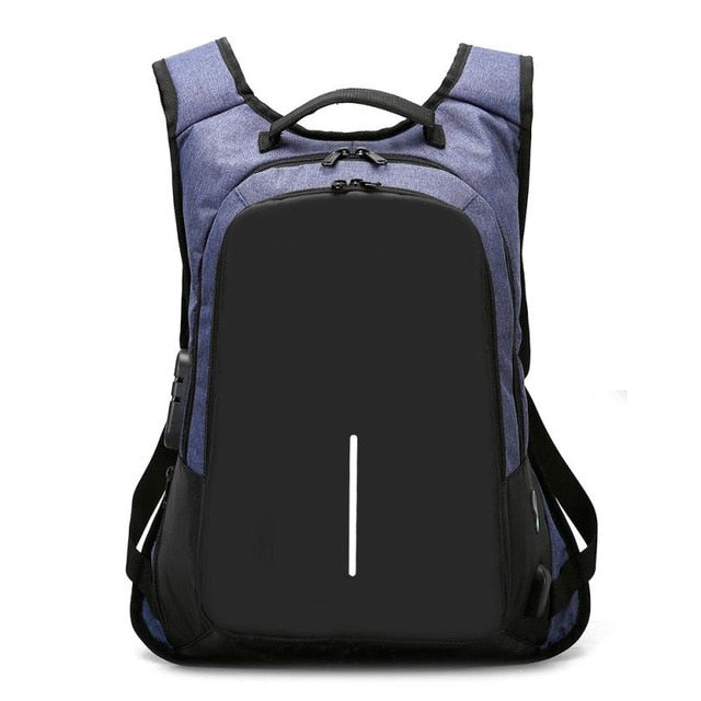 Backpacks new high quality Nylon External Charging Solid Waterproof