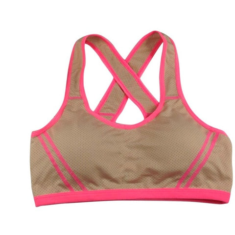 Women Sports Bra Sexy Padded Absorb Sweat