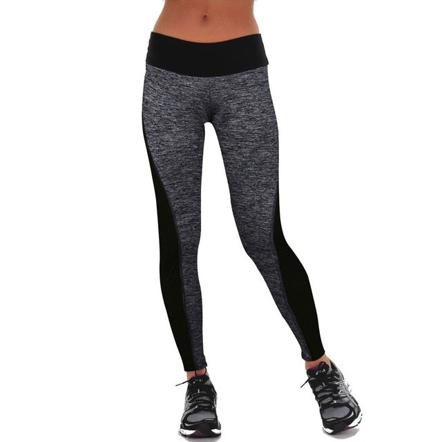 Women Sports Trousers Athletic Gym Workout Fitness Yoga Leggings Pants