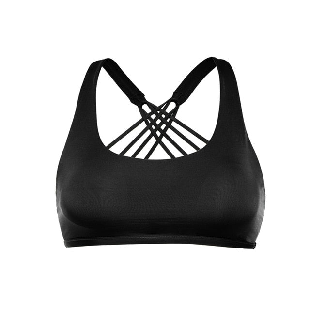 New Women's Summer Sexy Back Soft Yoga Bra