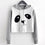 Cartoon Crop Top Women Kawaii Anime Hoodie Sweatshirt