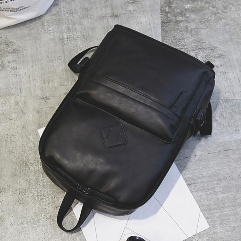 Quality Bag Men Neutral Leather Backpack