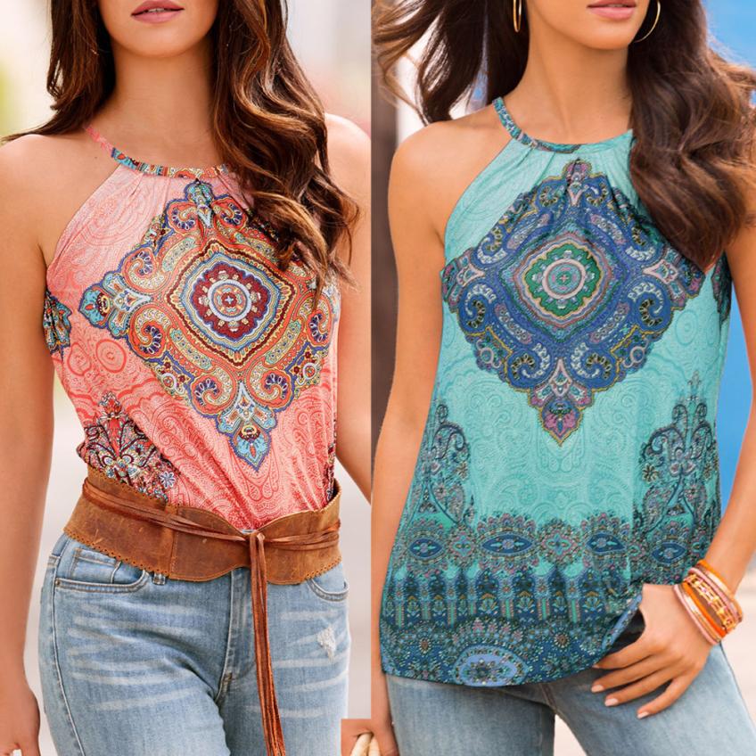 Women Summer Tank Tops Beach Vest