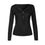 Womens Sexy Zipper Long Sleeve Casual Shirt Tops