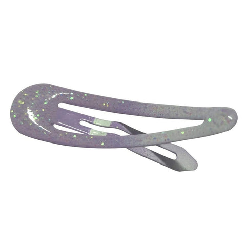 100Pcs Snap Hair Clips Candy Color Glossy 2 Inches