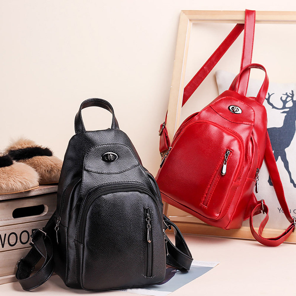 Fashion Woman Backpack Multi-function