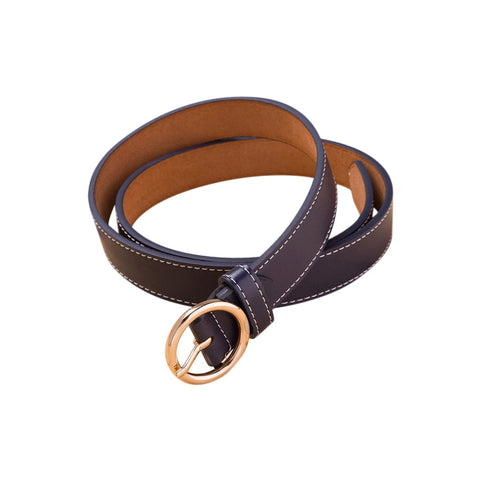 Leather Belt for Women Casual Fashion Vintage Accessories