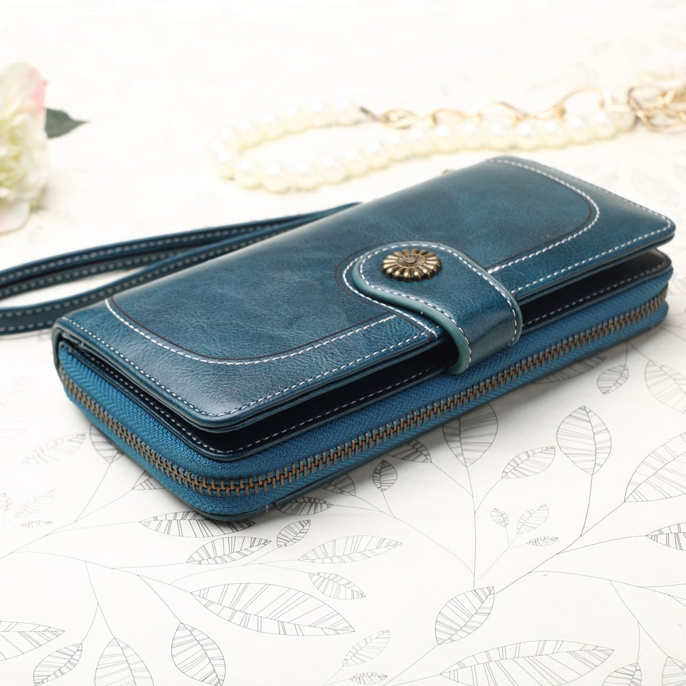 Women Clutch New Wallet Leather