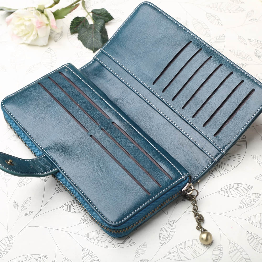 Women Clutch New Wallet Leather