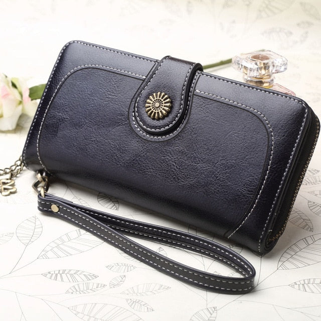 Women Clutch New Wallet Leather