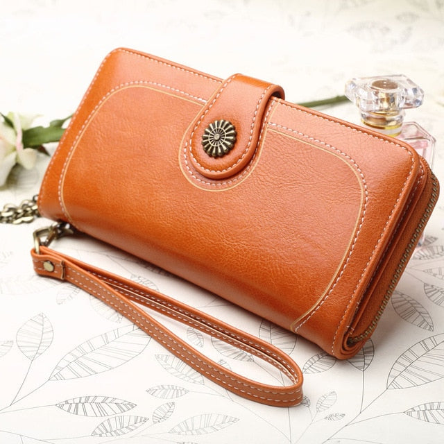 Women Clutch New Wallet Leather