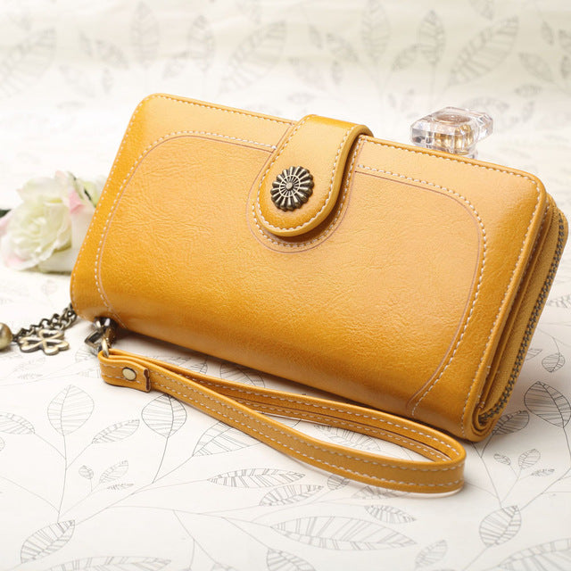 Women Clutch New Wallet Leather