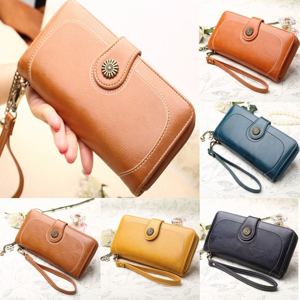 Women Clutch New Wallet Leather