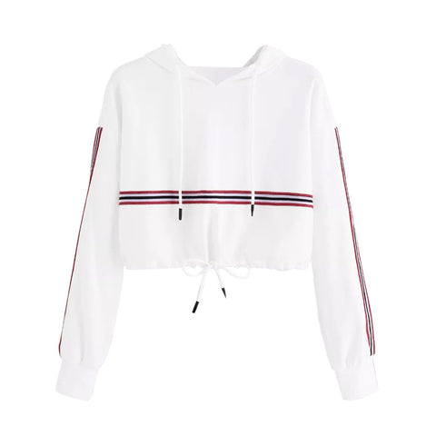 White Women's SweaterLong Sleeve Simple loose High Quality