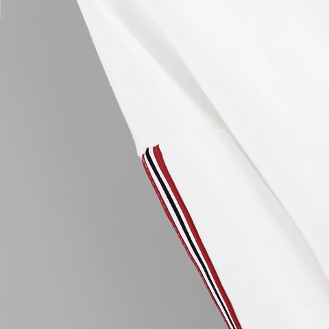 White Women's SweaterLong Sleeve Simple loose High Quality