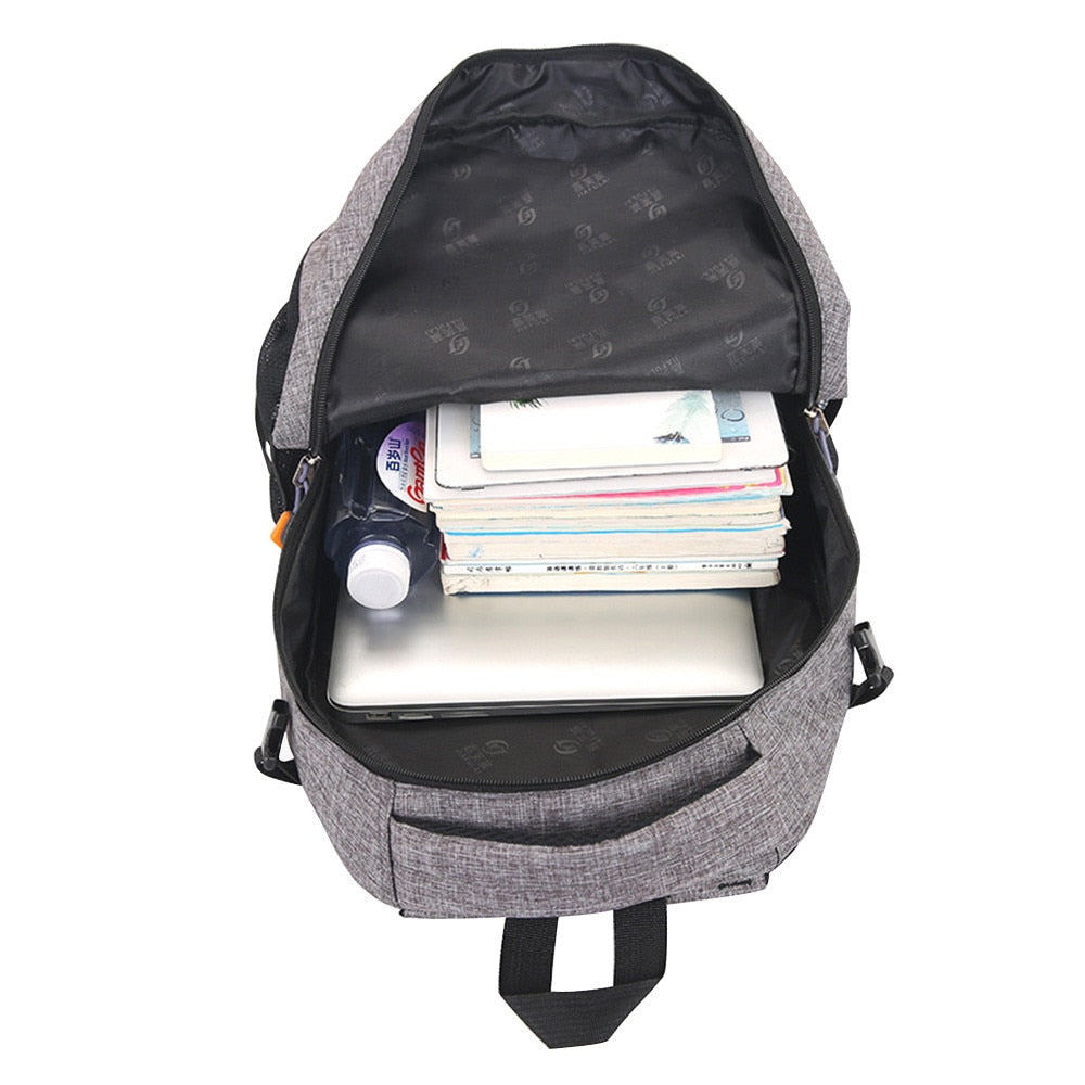 School Bag For Teenagers Men Laptop Backpacks