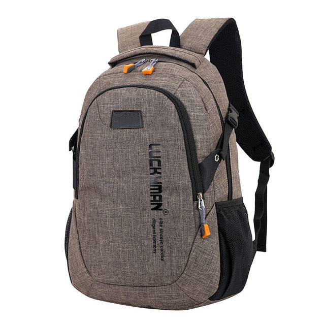 School Bag For Teenagers Men Laptop Backpacks