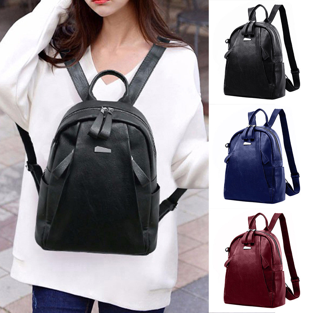 Women PU Leather Fashion Women Girl