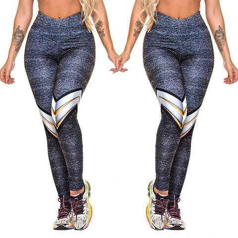 Women's Fashion Workout Leggings Fitness Sports Gym Running Yoga