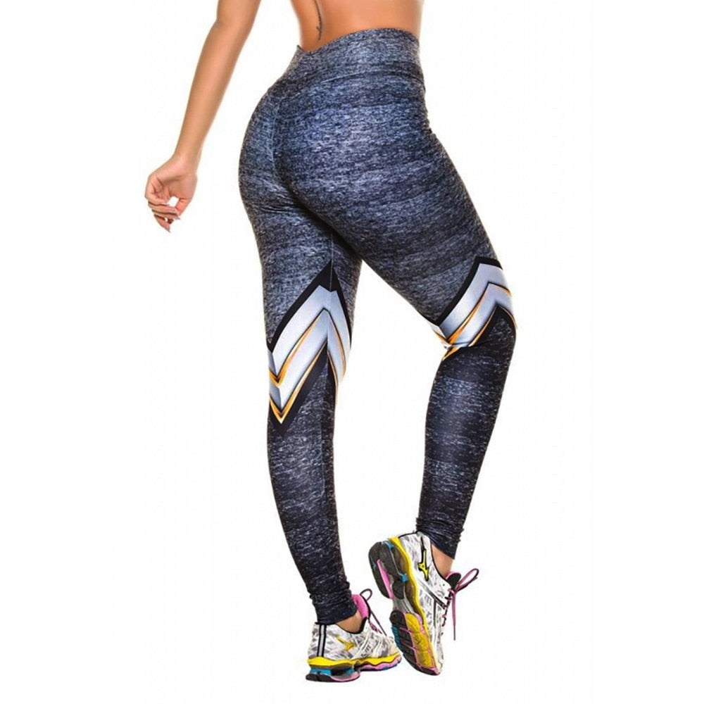 Women's Fashion Workout Leggings Fitness Sports Gym Running Yoga