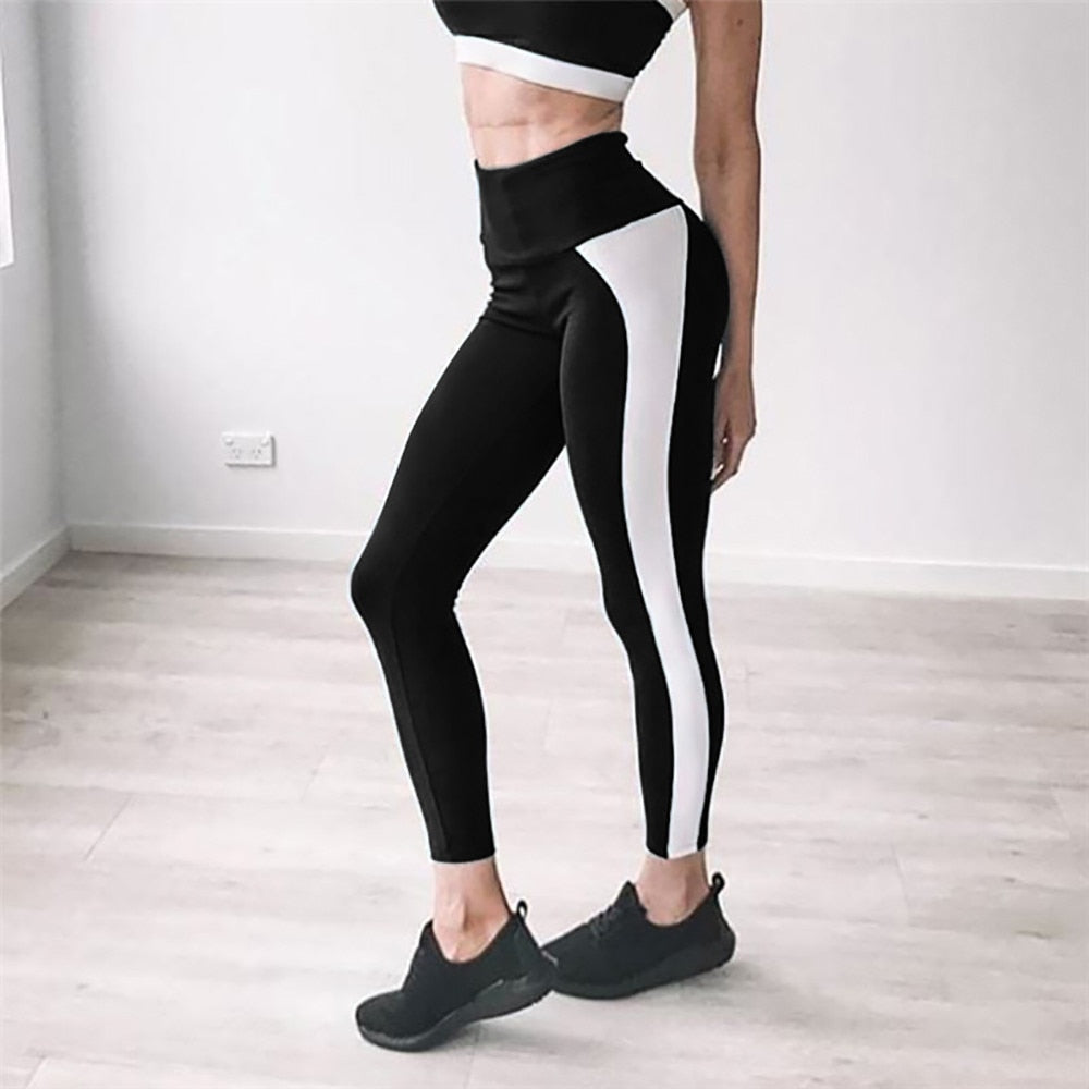 Women's Fashion Workout Leggings Fitness Sports Gym Running Yoga Athletic Pants