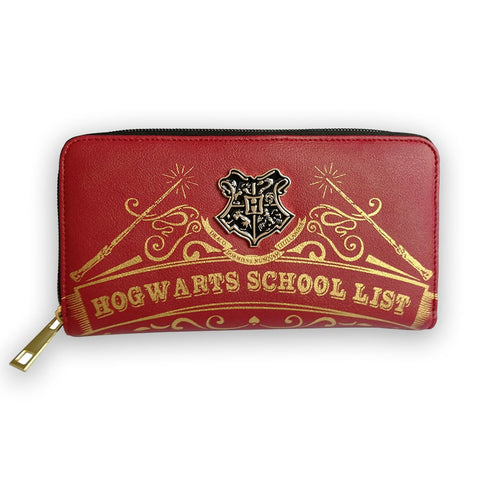 Women wallets Harry Potter Hogwarts School List Zip Around