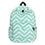 Canvas Stripe Print Backpack Women Casual Large Schoolbag