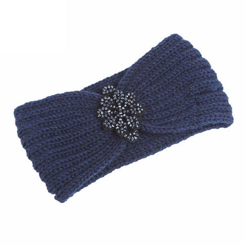 Winter New Fashion Solid Hair Band Knitting Handmade