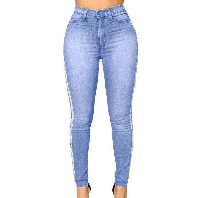 High Waist Jeans Of Women Spring Pants Capris Fashion Daily