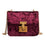 Elegant Women Shoulder Bags Retro Gold Velvet Messenger