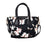 Women Small Satchel Bag Flower Butterfly Printed Shoulder