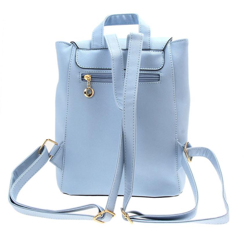 Shoulder Bags For Women Backpack High Quality PU Leather School Bag For Teenagers Girls Travel Backpacks Mochila #YL5