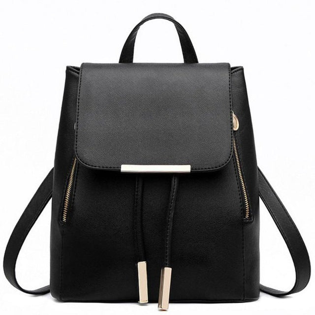 Shoulder Bags For Women Backpack High Quality PU Leather School Bag For Teenagers Girls Travel Backpacks Mochila #YL5