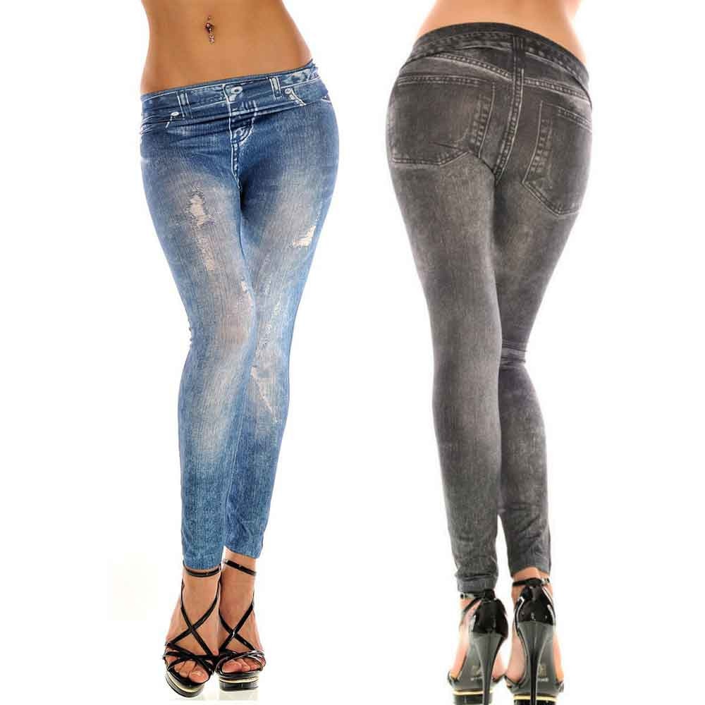 Women Skinny Jeggings Sexy Pants Soft Leggings Pencil Pants