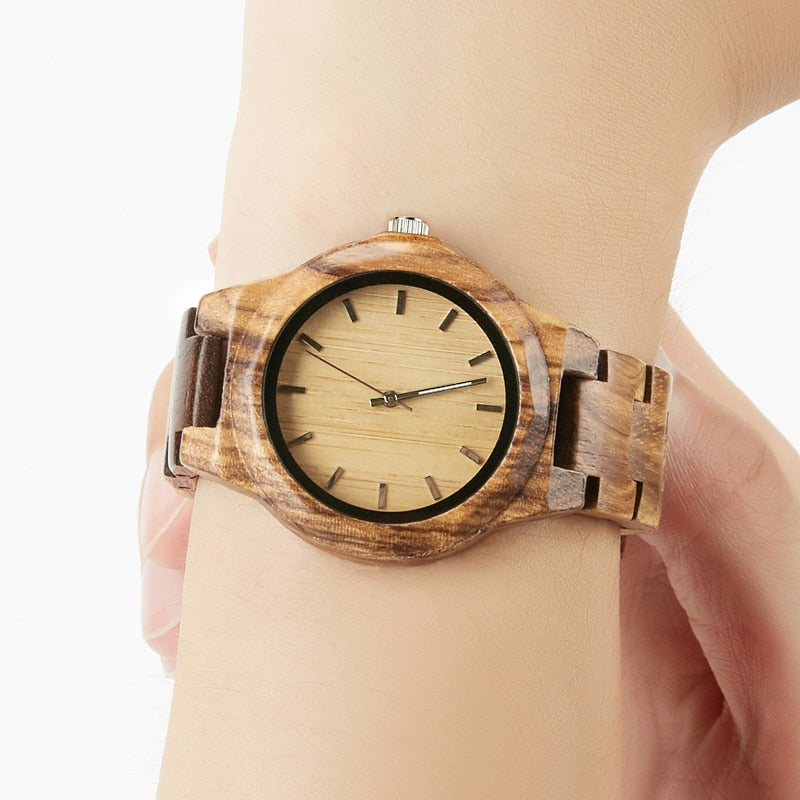 wooden watches reloj mujer wood watch luxury