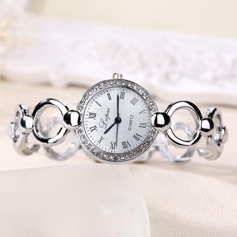 Bracelet Women Watches Ladies Top Brand Diamond Roman Numerals