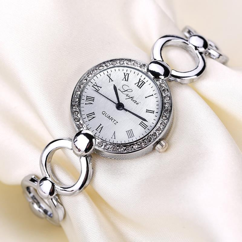 Bracelet Women Watches Ladies Top Brand Diamond Roman Numerals