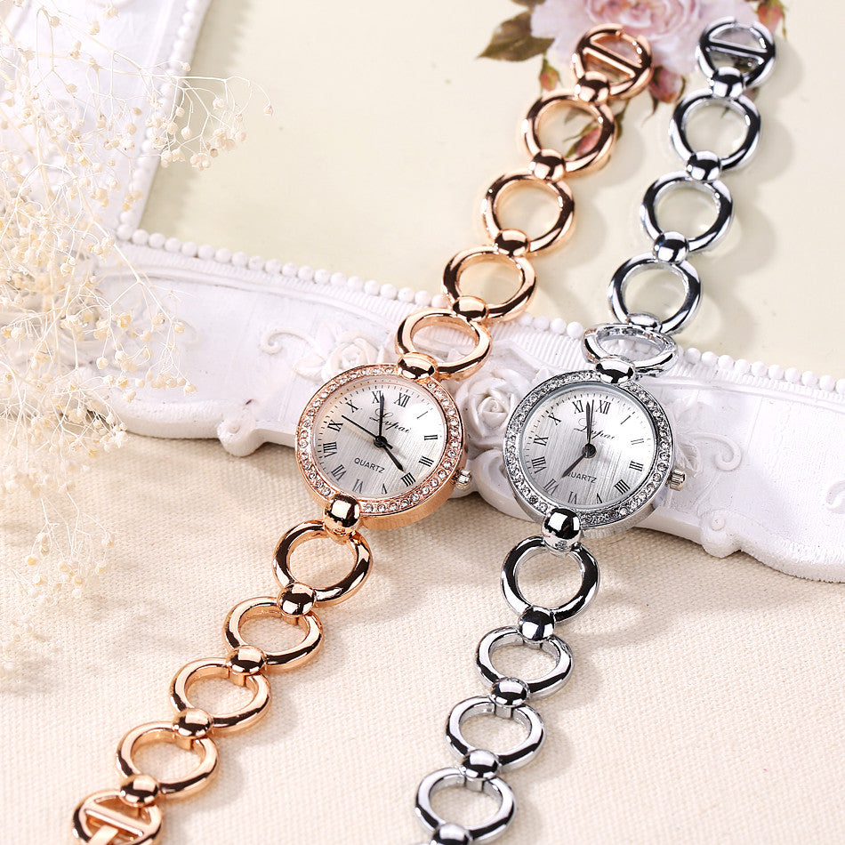 Bracelet Women Watches Ladies Top Brand Diamond Roman Numerals