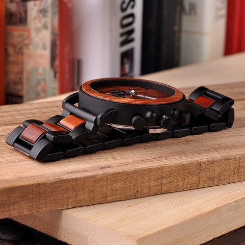 Wooden Men Watches Relogio Masculino Top Brand Luxury Stylish