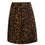 Spring Leopard Skirt Of Women Retro Low Waist Leopard Printing Party Short