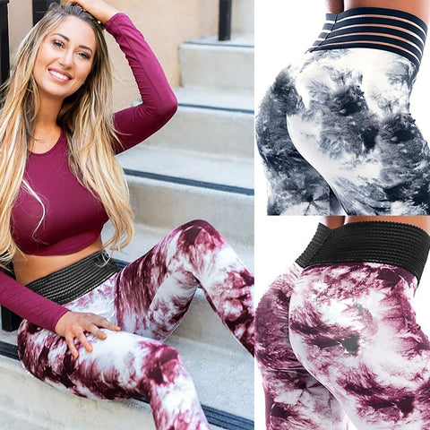 Women's Fashion Workout Leggings Fitness Sports Gym Running Yoga Athletic Pants