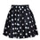 Polka Dot Skirt Of Women Casual Party High Waisted Candy Colors